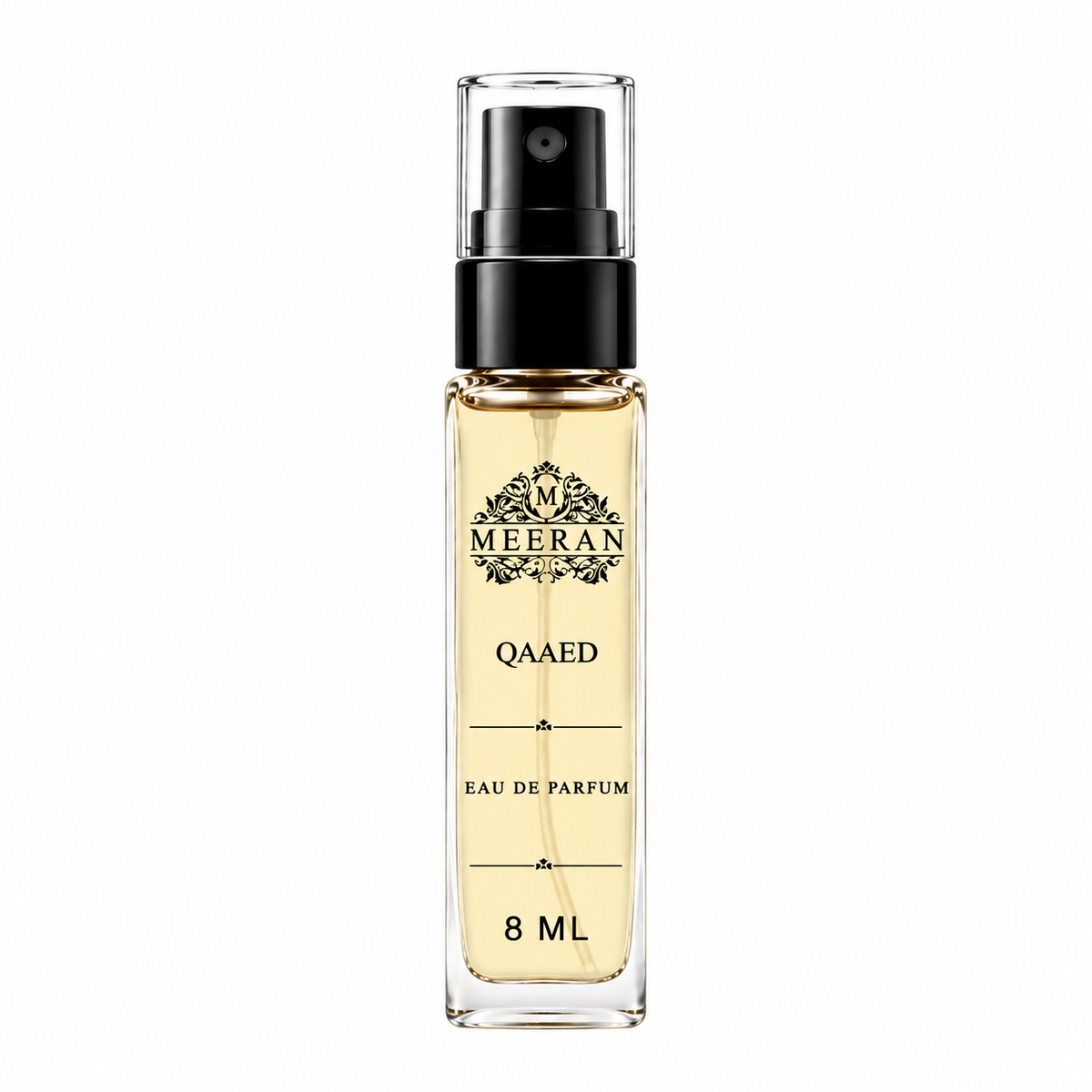 Qaaed Eau De Parfum | 8ML | Long Lasting Luxury Perfume For Men | Decanted From Original Bottle | Qaaed EDP Unisex