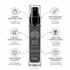 Meeran HawasBlack (8ML) |  Eau De Parfum For Men | Long Lasting Perfume | Luxury Scent (HawasBlack)