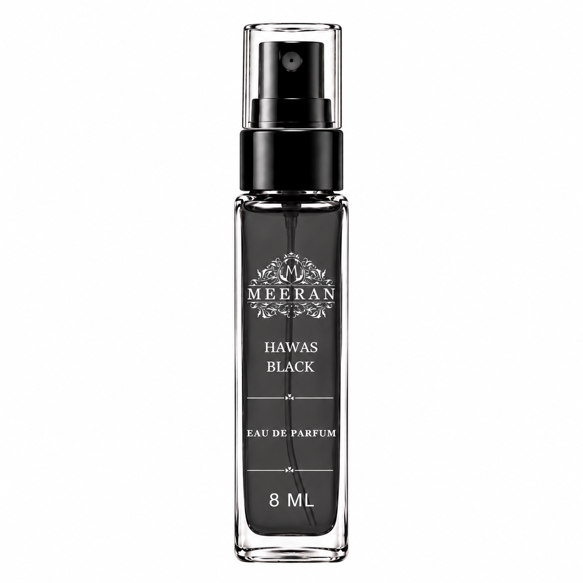 Meeran HawasBlack (8ML) |  Eau De Parfum For Men | Long Lasting Perfume | Luxury Scent (HawasBlack)