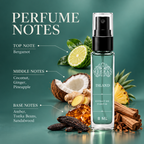 ISLAND | 8 ML | EXTRAIT DE PARFUM | Decented From Original Bottle |unisex