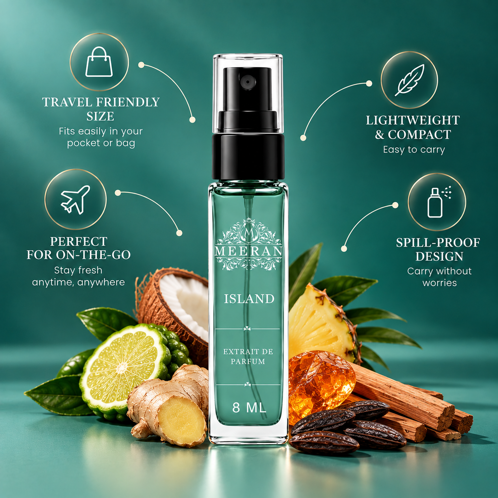 ISLAND | 8 ML | EXTRAIT DE PARFUM | Decented From Original Bottle |unisex