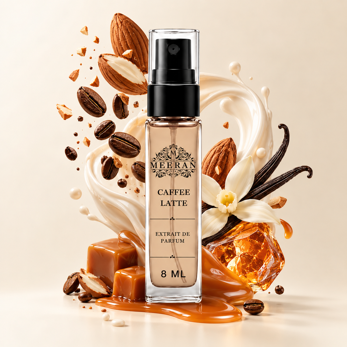 Caffe Latte (8ML) | Extrait De Parfum For Women Men | Decented From Original Bottle