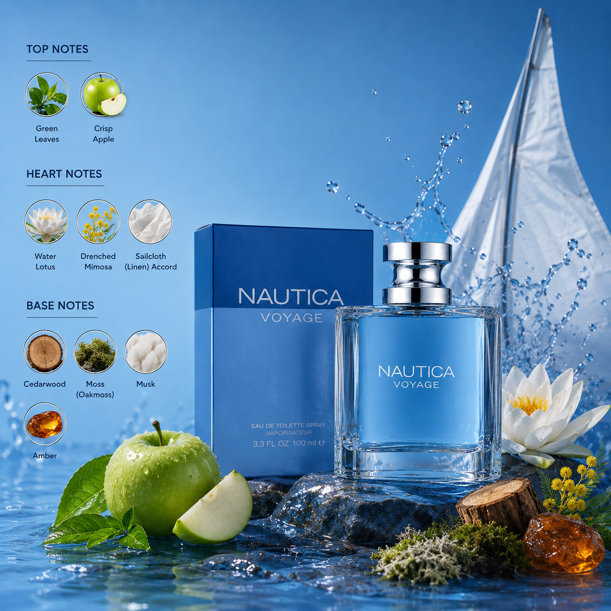 Nautica Voyage For Men EDT 100ml