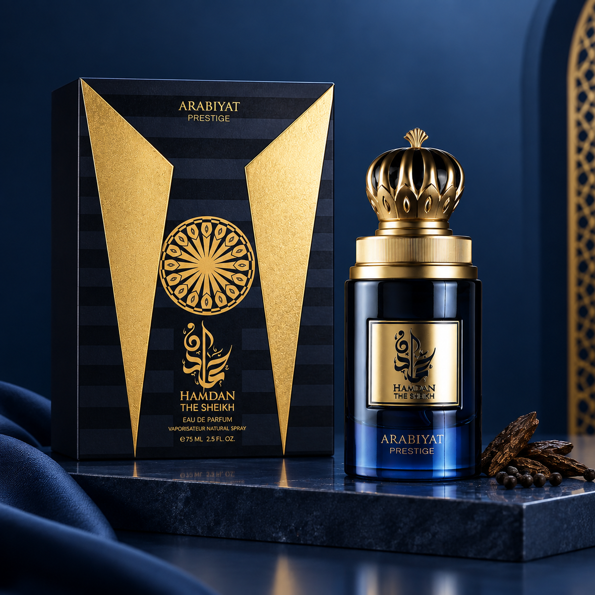 Arabiyat Prestige Hamdan The Sheikh 75ml EDP For Men