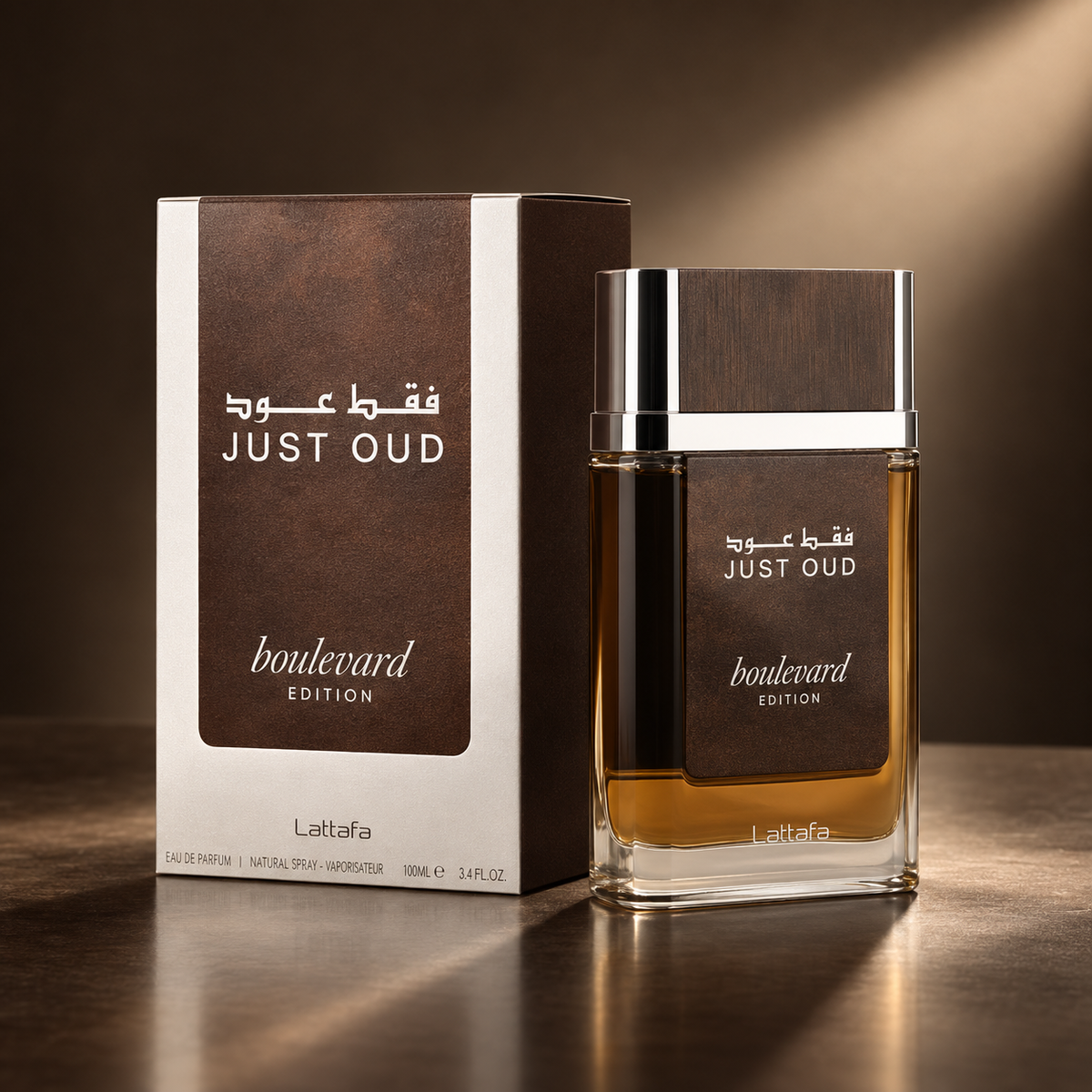 Lattafa Just Oud Boulevard edp 90ml unisex