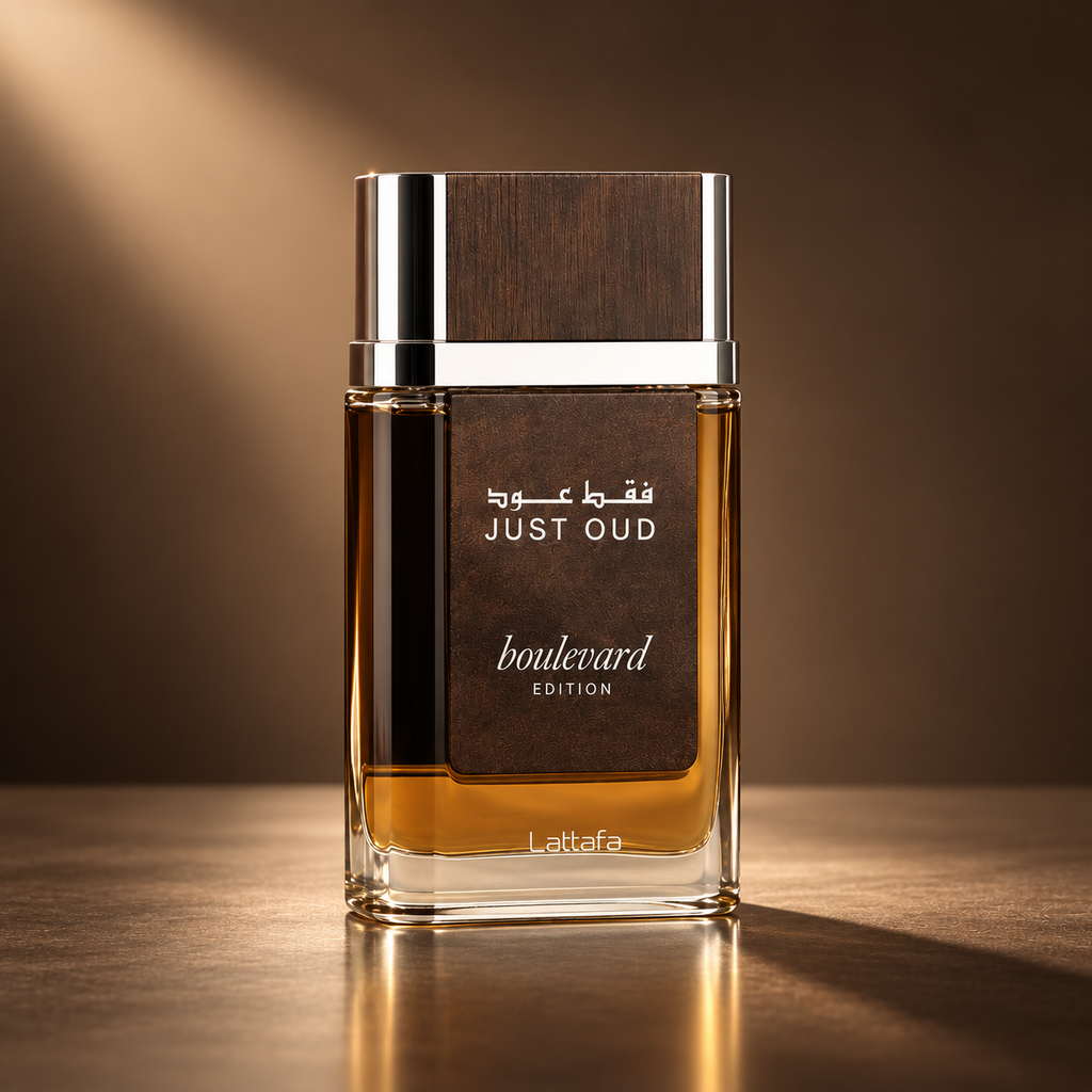 Lattafa Just Oud Boulevard edp 90ml unisex