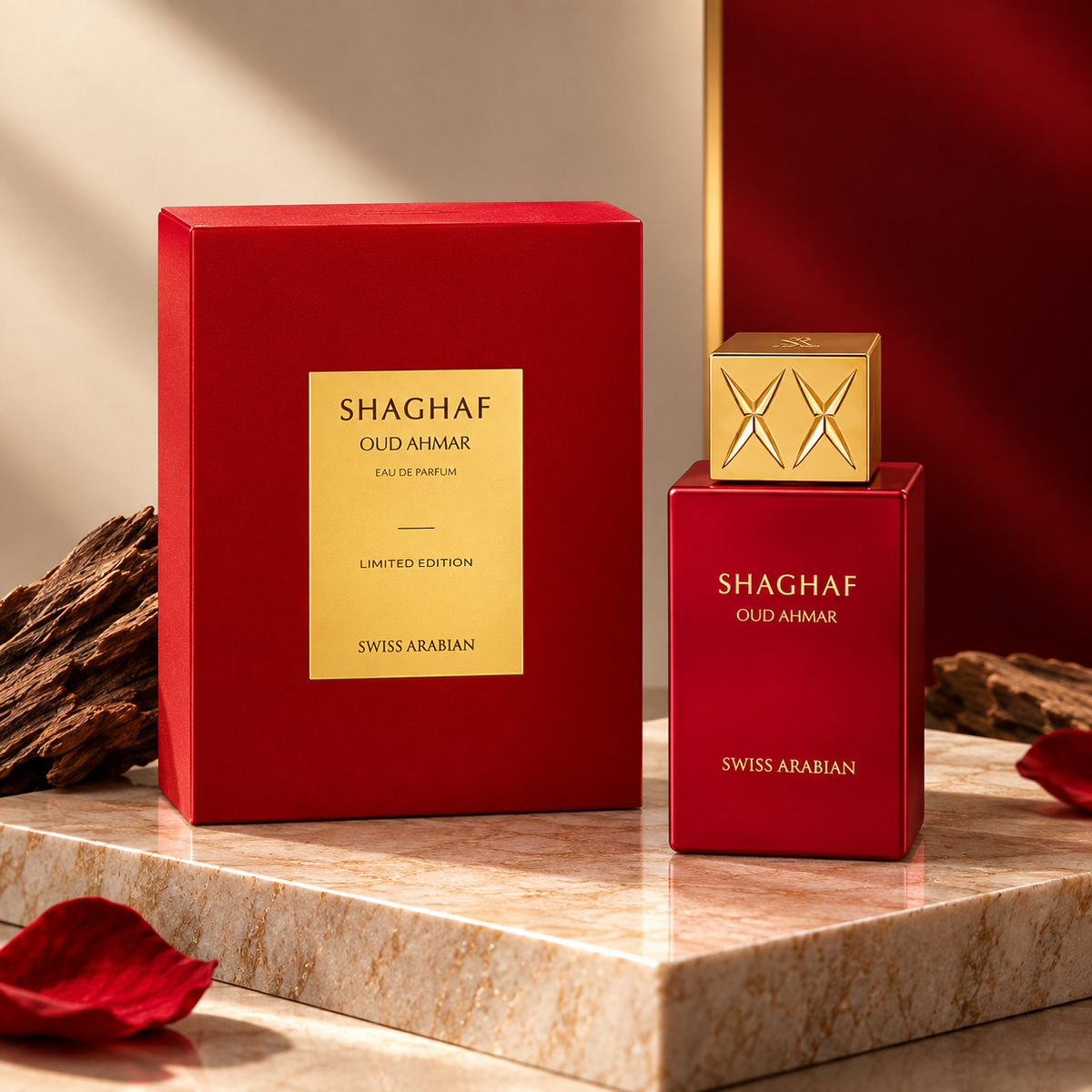 Swiss Arabian Shaghaf oud Ahmar EDP 75ml unisex