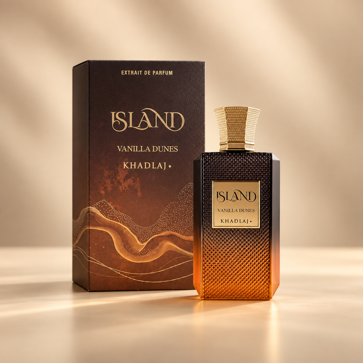 Khadlaj Island Vanilla Dunes 100ml Extrait De Parfum For Men And Women