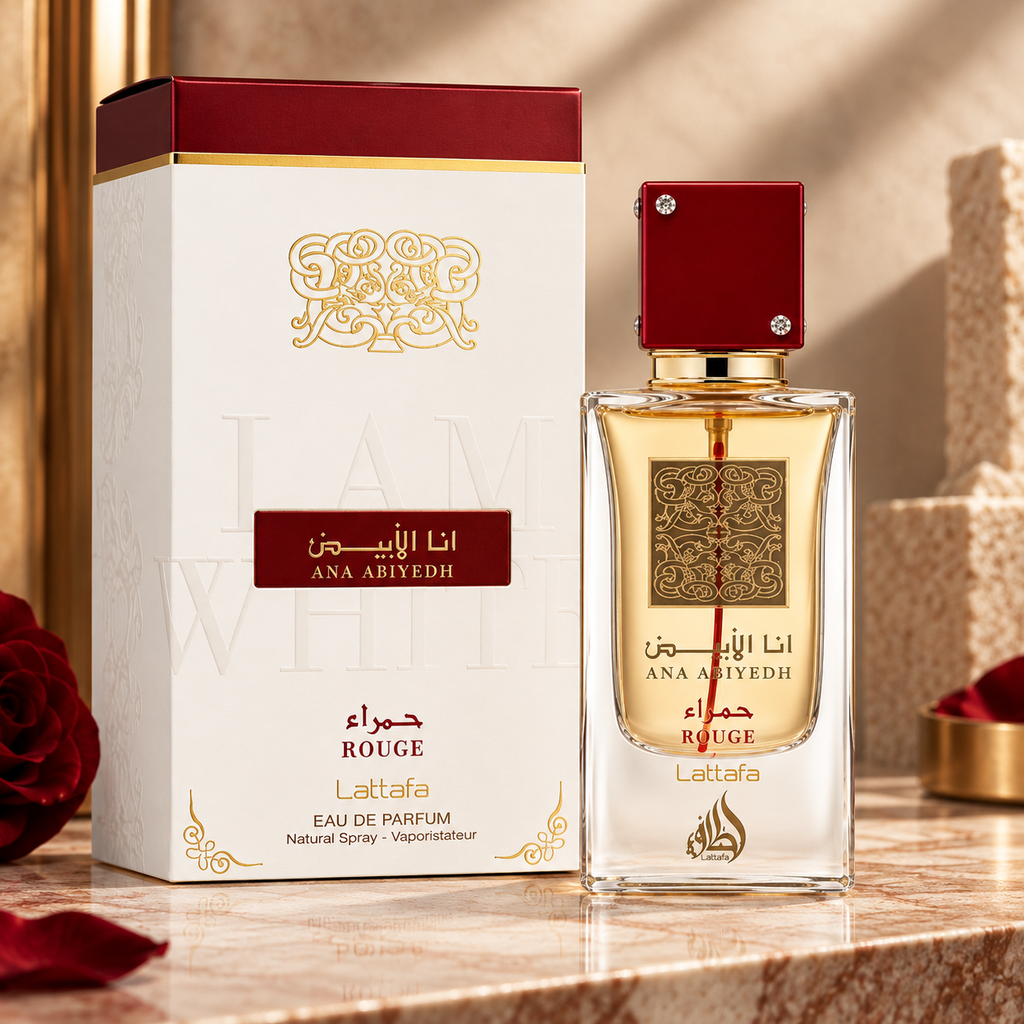 Lattafa Ana Abiyedh Rouge For Men and Women EDP 60ml