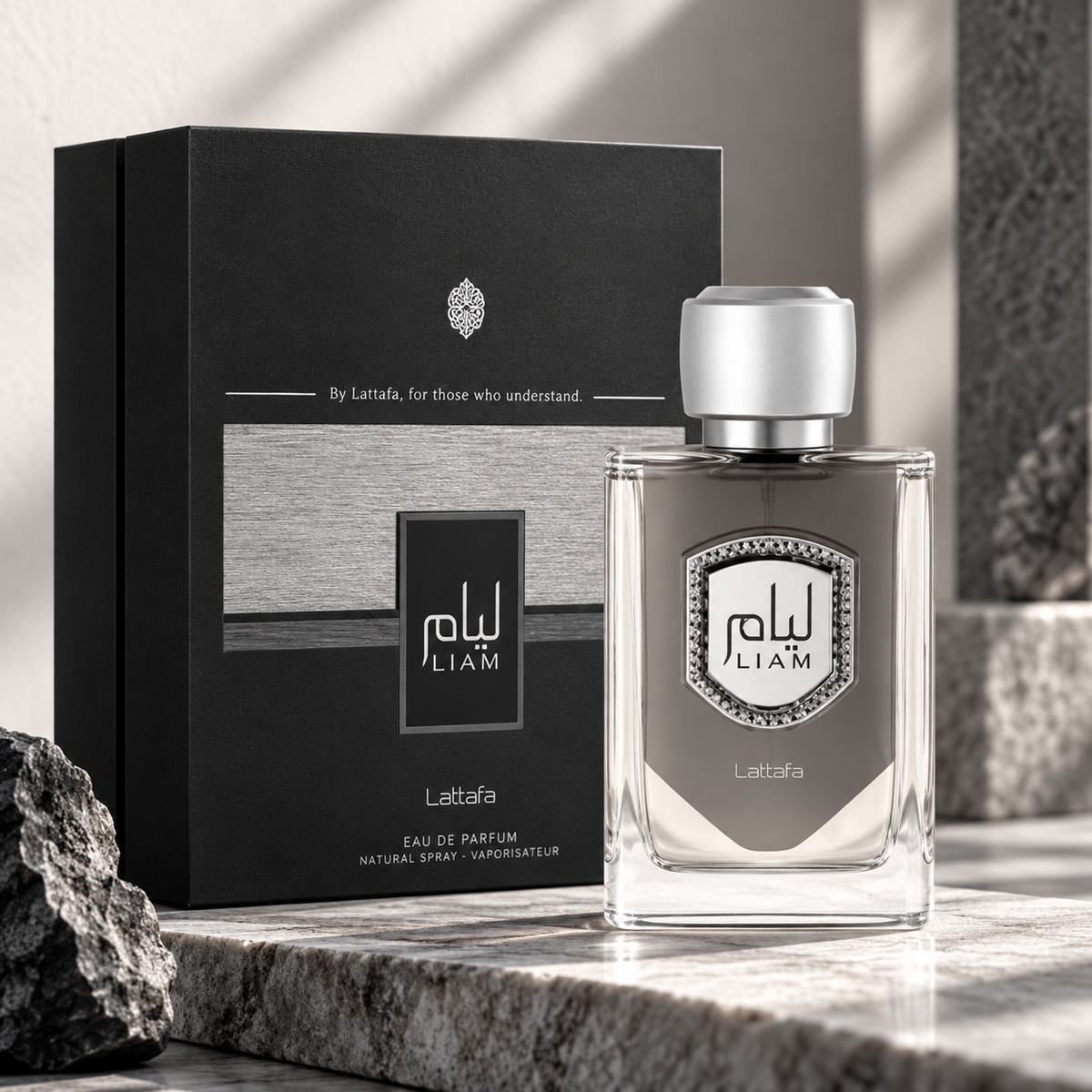 Lattafa Liam Grey Eau De Parfum 100ml for Men and Women
