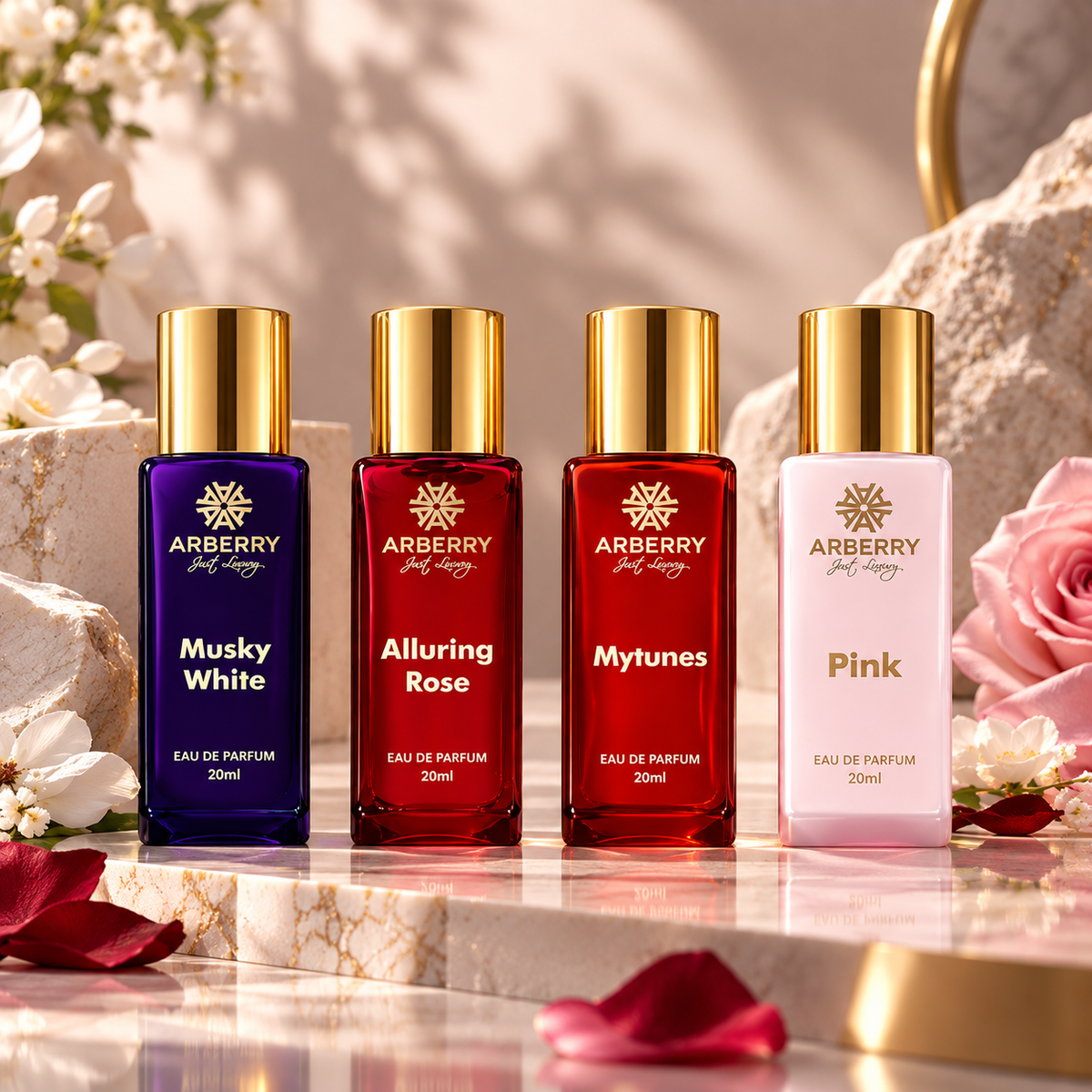 ARBERRY FRENCH LOVE 4X20ML COMBO UNISEX EDP 80ML