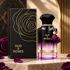 Ahmed Al Maghribi Oud & Roses Eau De Parfum For Unisex 60ml
