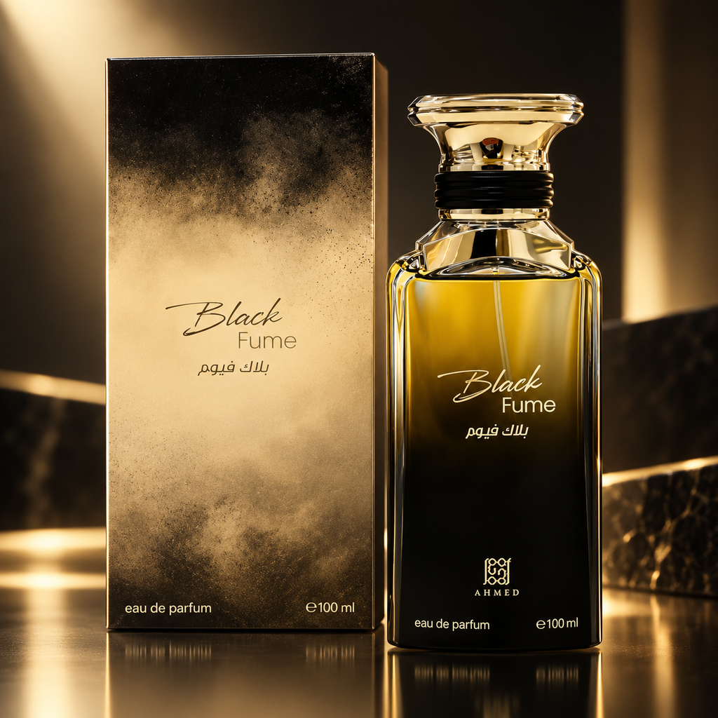 Ahmed Al Maghribi Black Fume 100Ml EDP For Men
