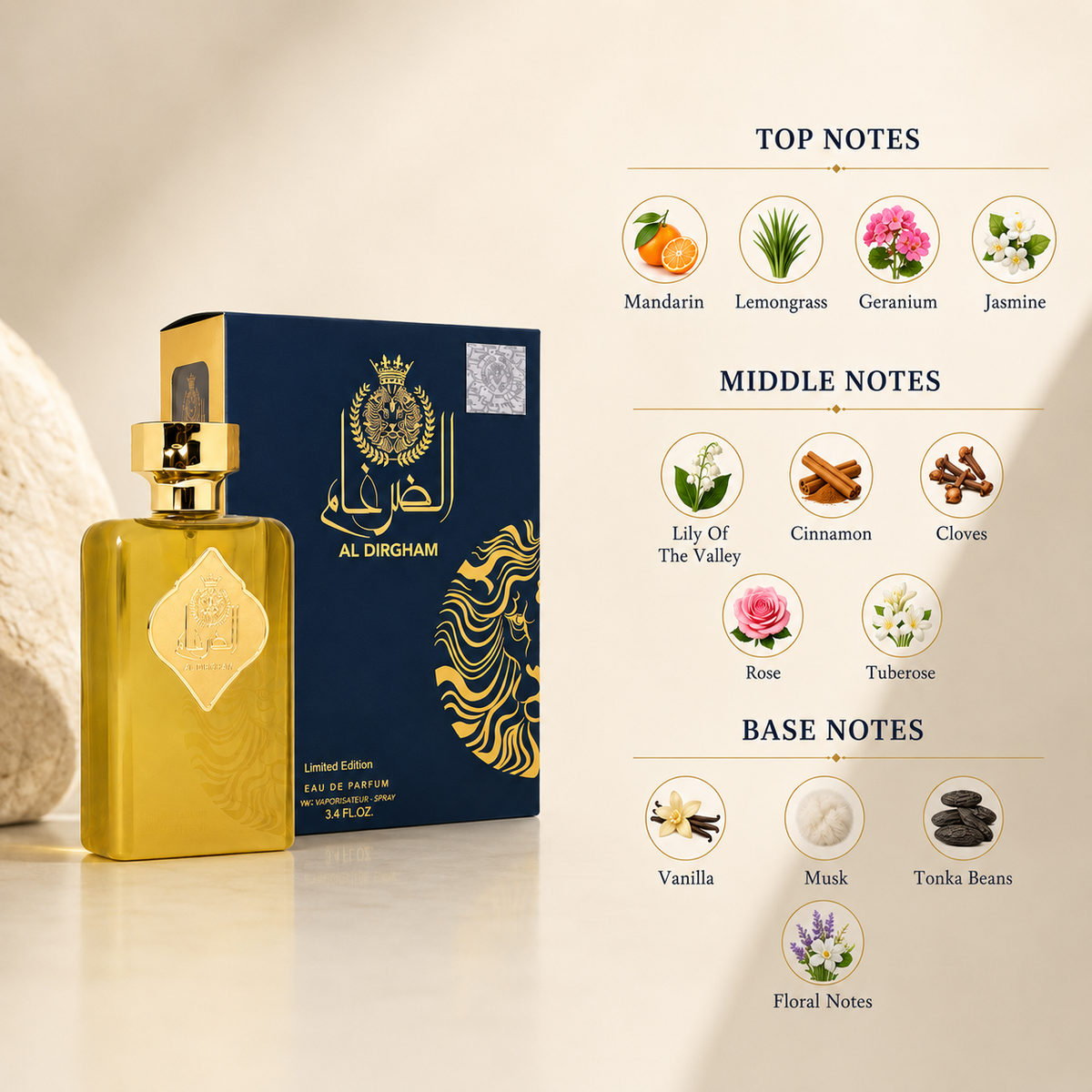 Ard Al Zaafaran AL Dirgham Limited Edition For Men and Women EDP 100ml