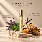 Le Man Elixir 10ml Extrait de Parfum | Sweet, Warm & Aromatic Fragrance