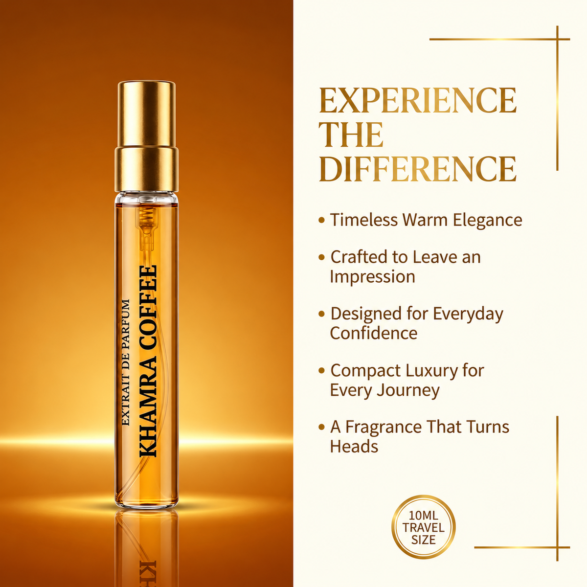 Khamra Coffee – Extrait de Parfum 10ml | Warm Gourmand Coffee Fragrance