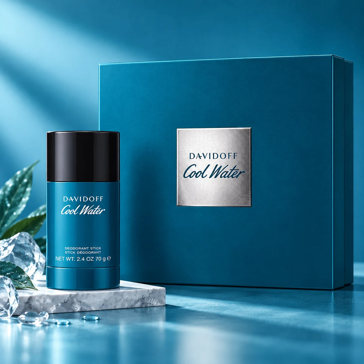 Cool Water by Davidoff Deodorant Stick 70ML for Men