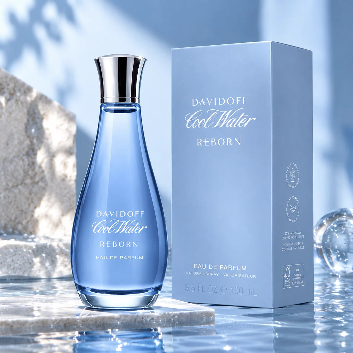 Cool Water Reborn by Davidoff EDP for Women 100ml