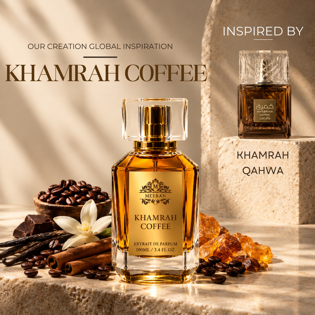 Meeran KHAMRA COFFEE Perfume – Warm Coffee & Spicy Extrait De Parfum