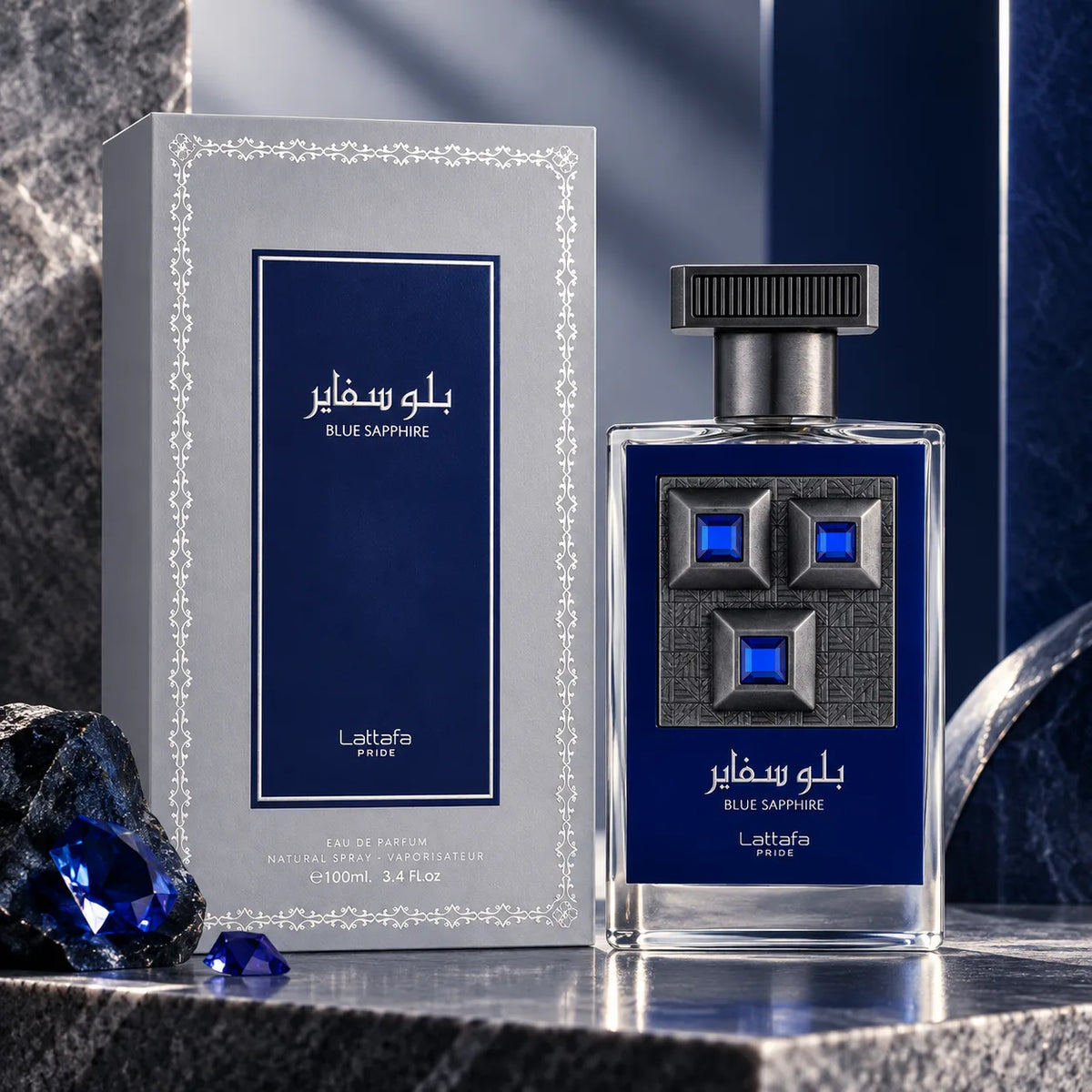 Blue Sapphire by Lattafa – EDP 100ml