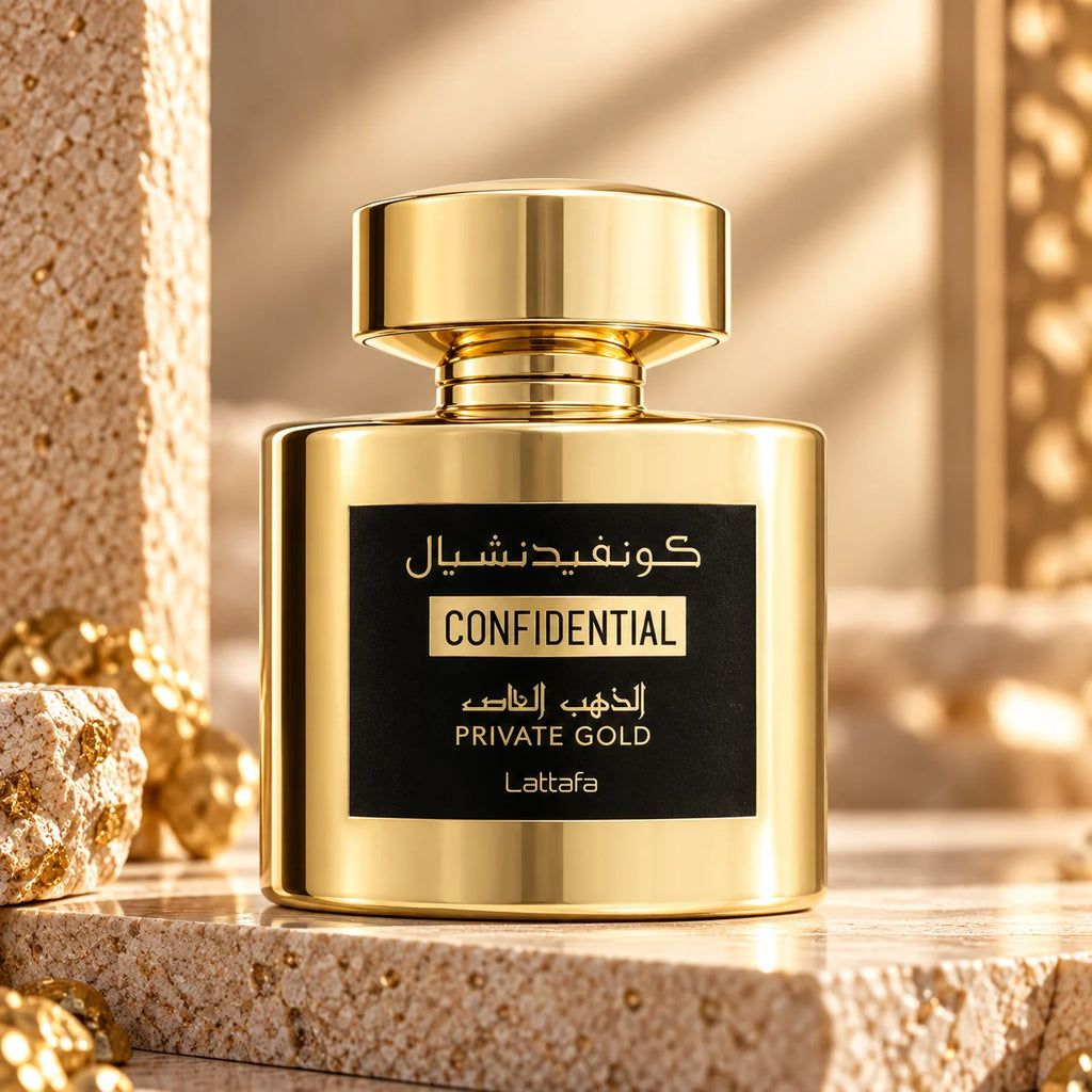 Confidential Gold by Lattafa – EDP 100ml Unisex