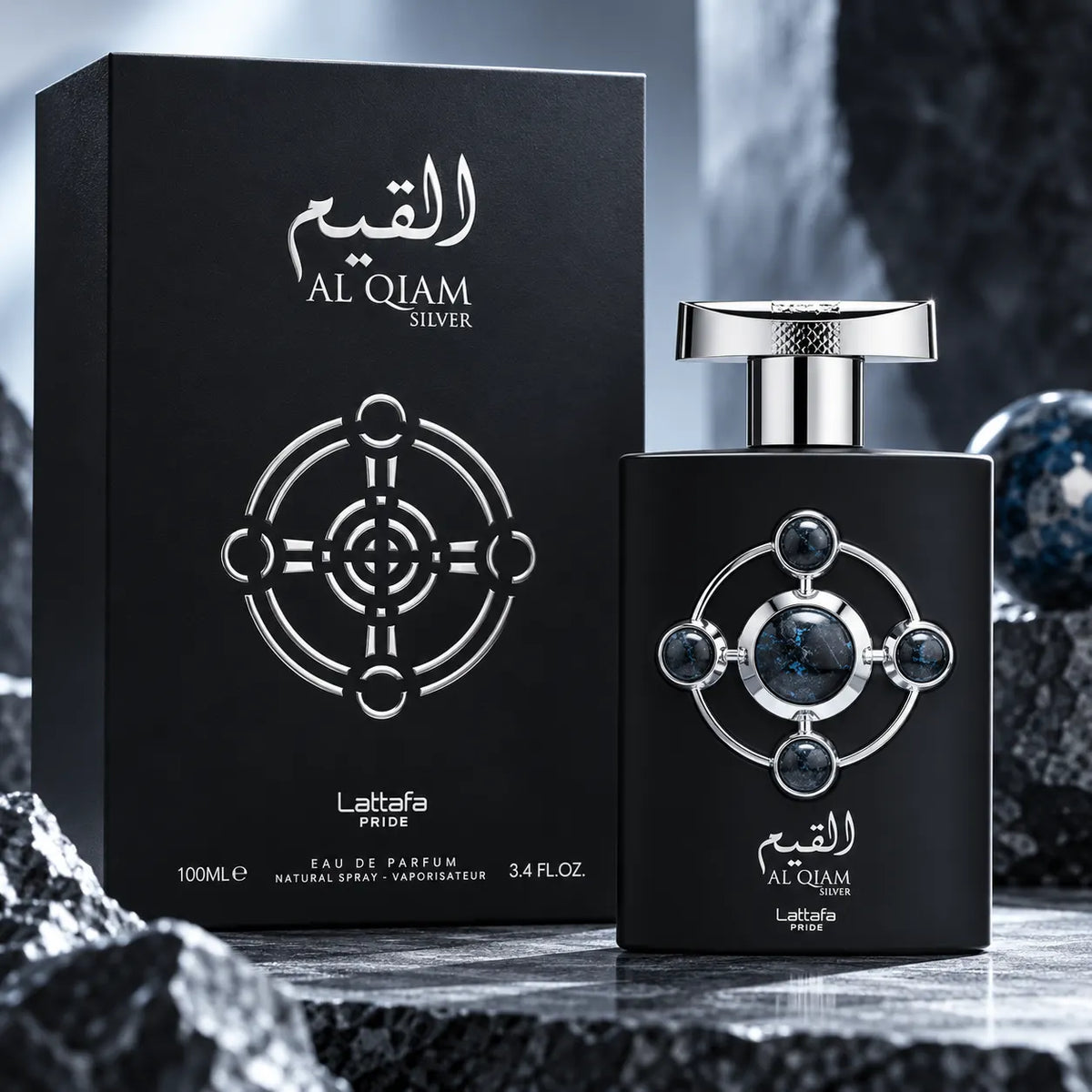 Al Qiam Silver by Lattafa Pride – EDP 100ml Unisex