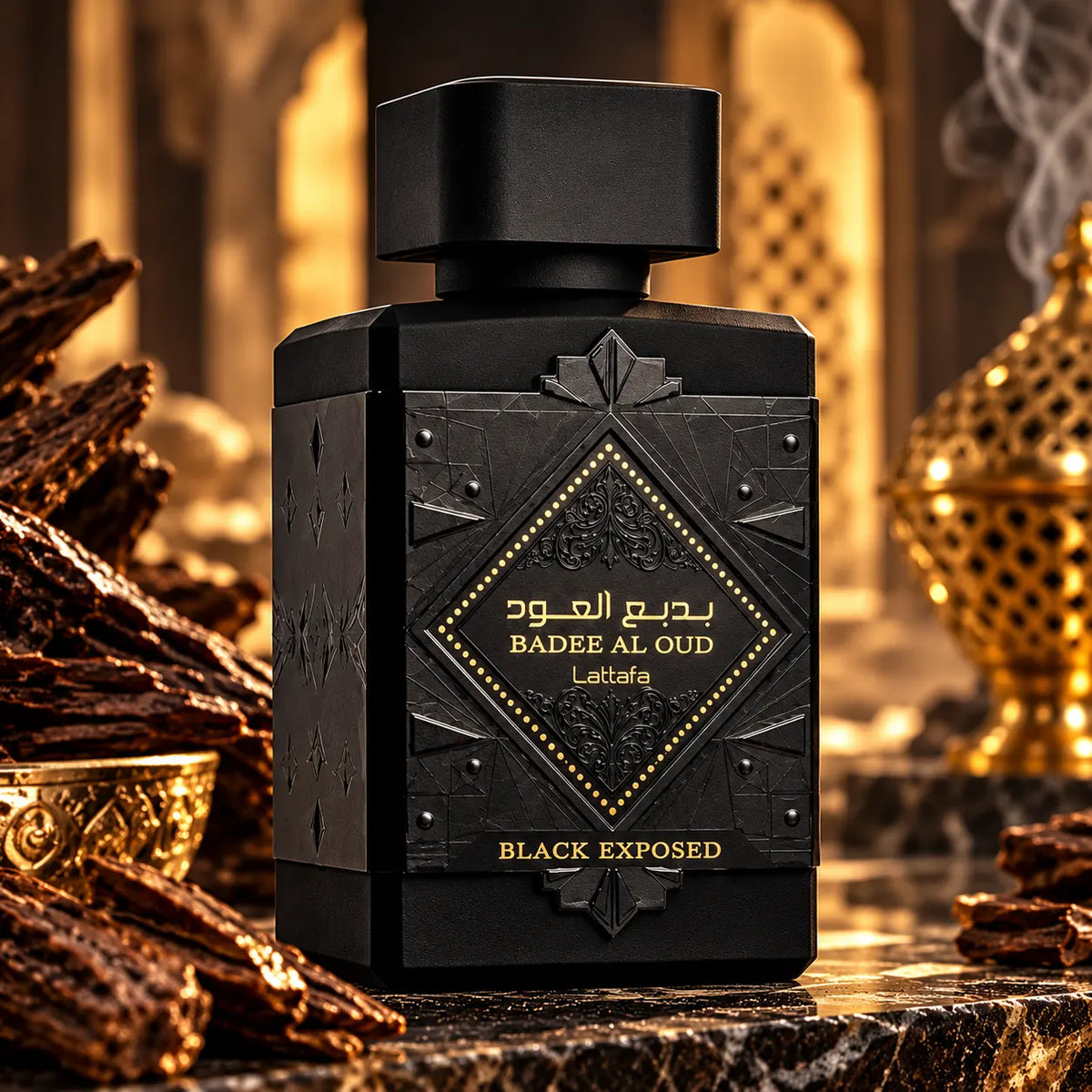 Lattafa Bade'e Al Oud Black Exposed EDP 100ml
