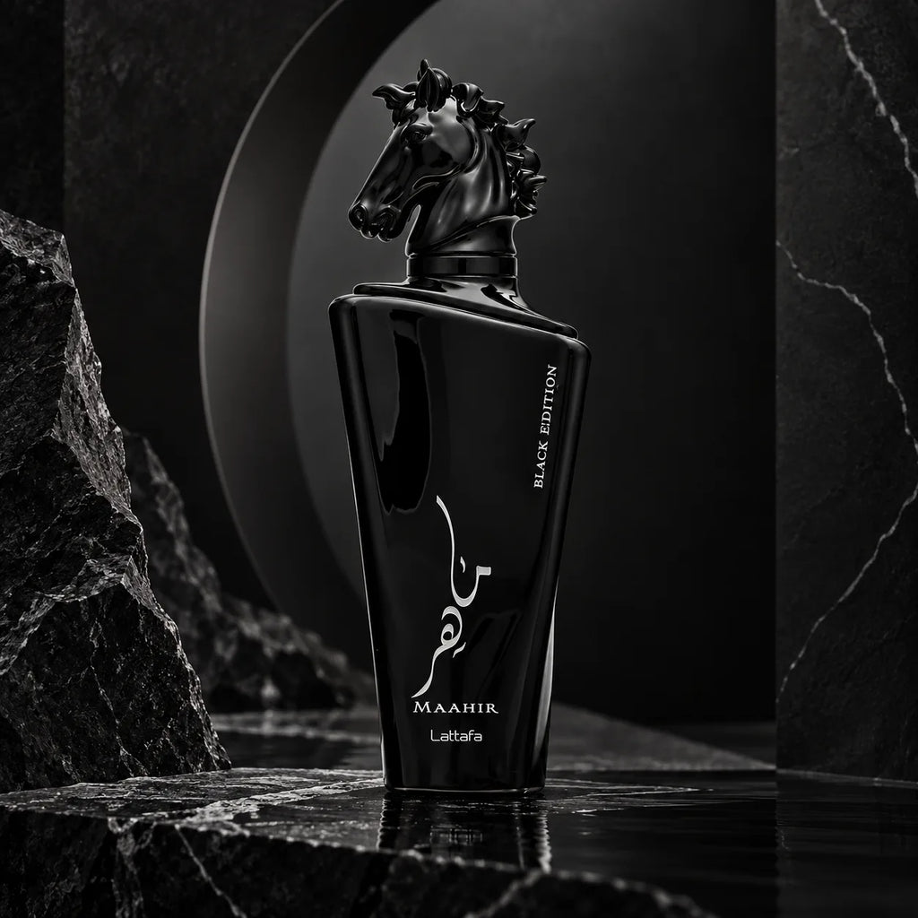 Maahir Black Edition by Lattafa – EDP 100ml for Men & Women