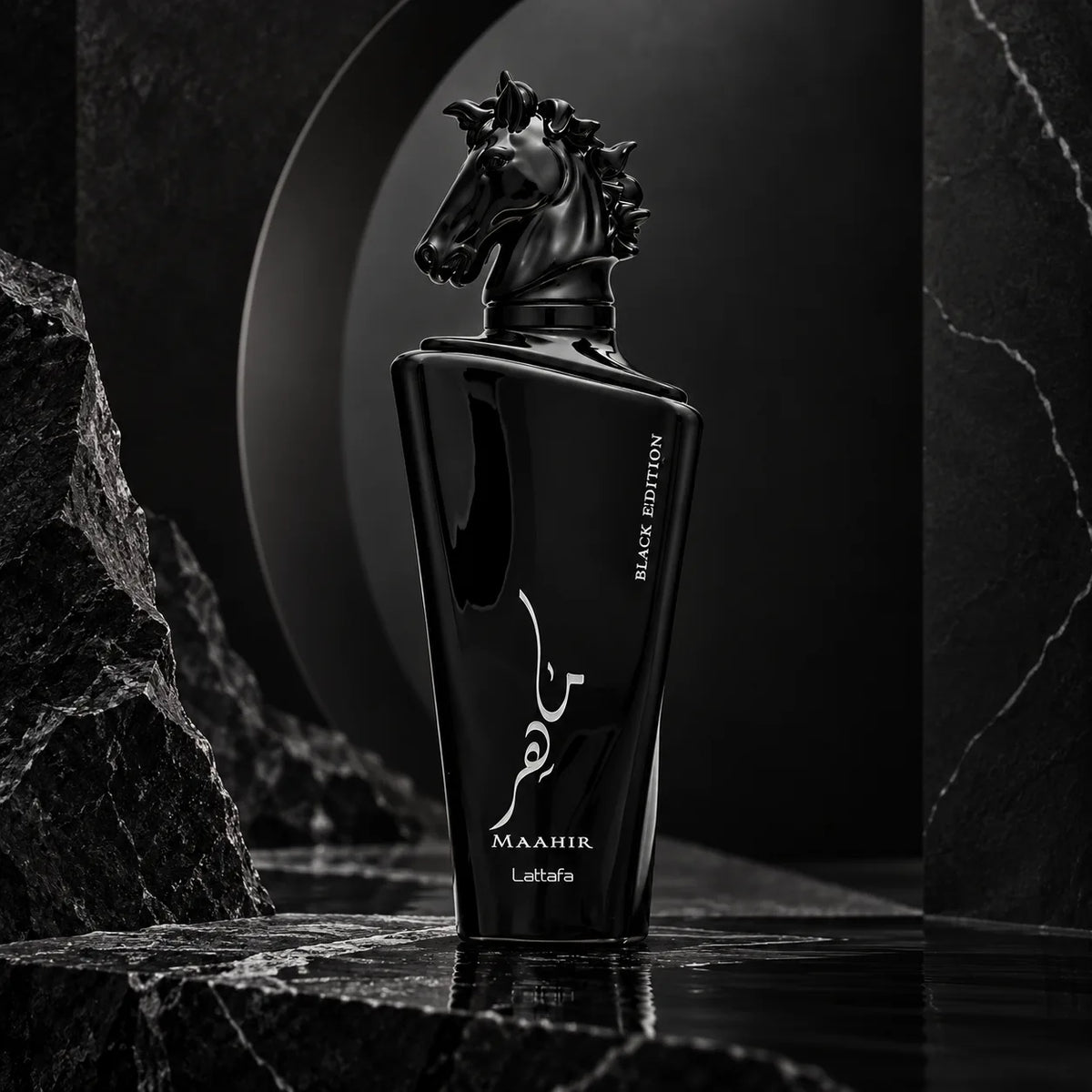 Maahir Black Edition by Lattafa – EDP 100ml for Men & Women