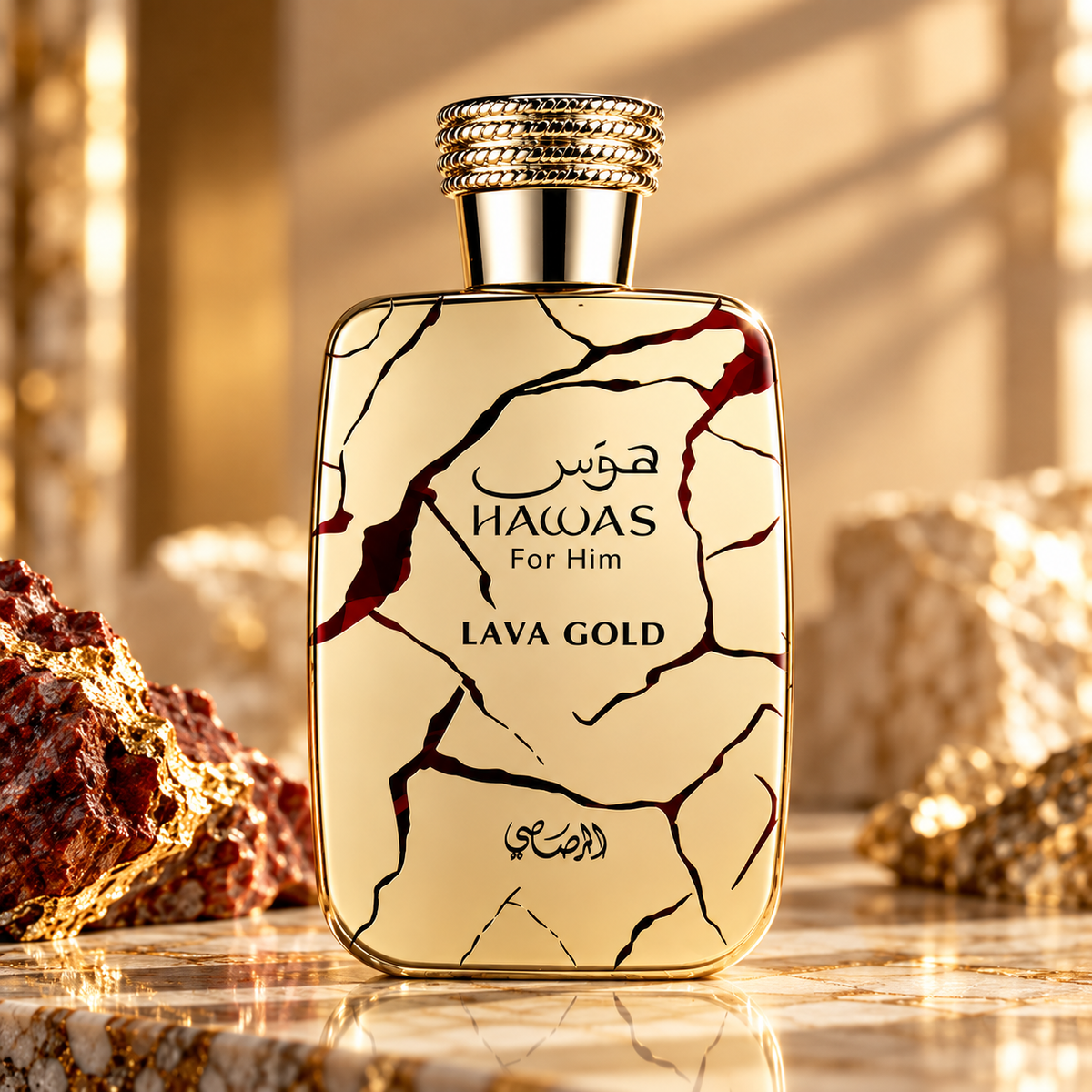Rasasi Hawas Lava Gold Eau De Parfum 100ml For Man