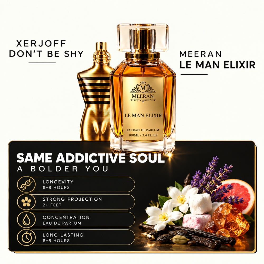 Meeran LE MAN ELIXIR Extrait De Parfum – A Bold Statement of Luxury