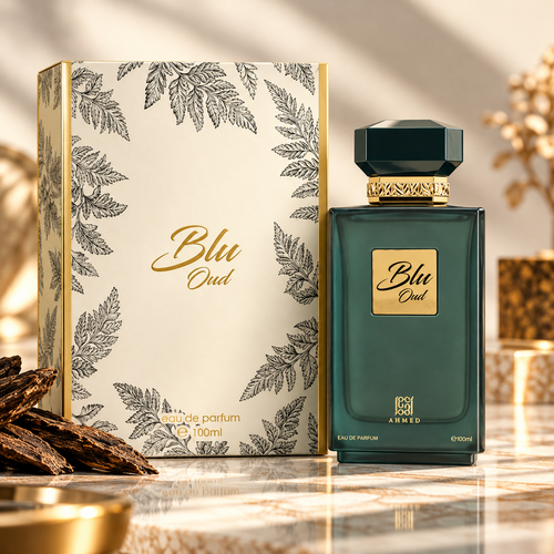 Ahmed Al Maghribi Blu Oud Extrait De Parfum 100ml For Men & Women