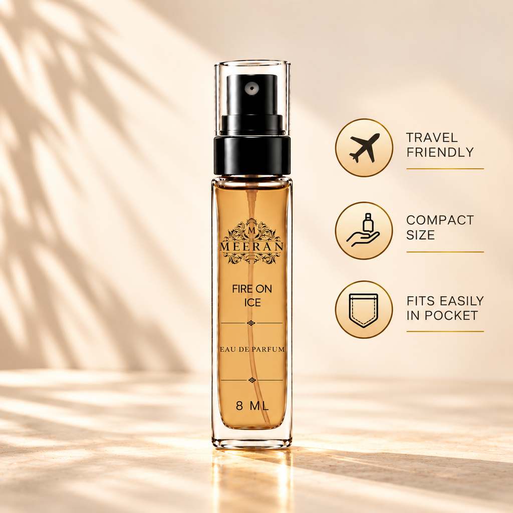 Lattafa Fire On Ice (8ML) Eau de Parfum for Unisex | Decented From Original Bottle