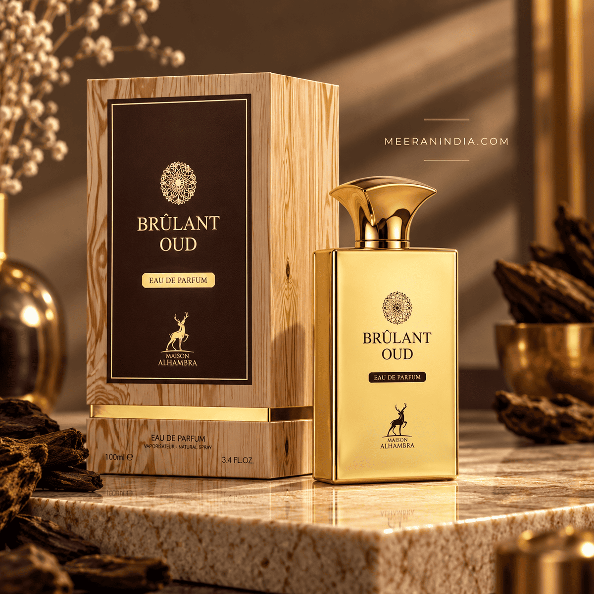 Maison Alhambra - Brulant Oud Eau De Extrait 100ml