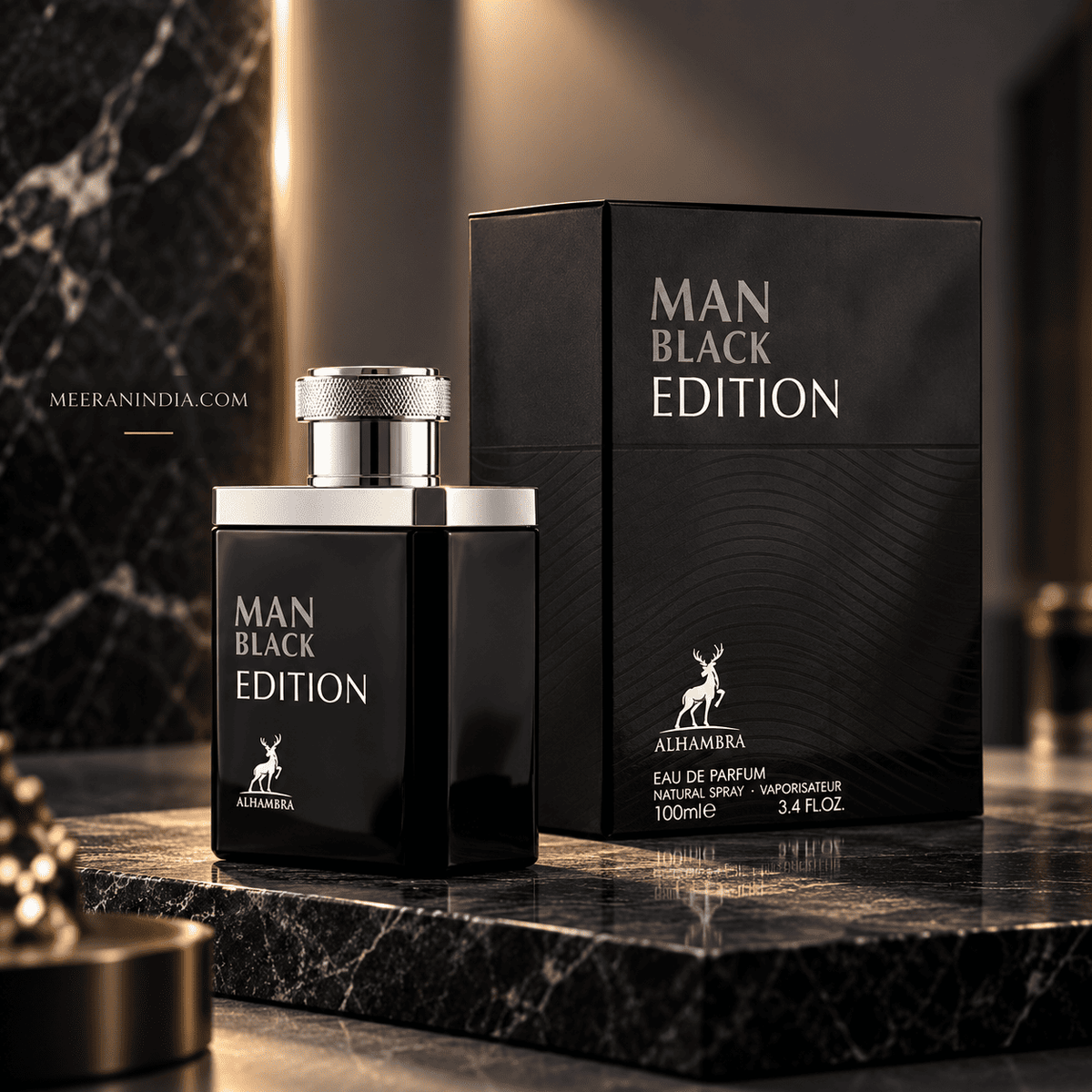 Maison Alhambra - Man Black Edition Eau De Parfum 100ml