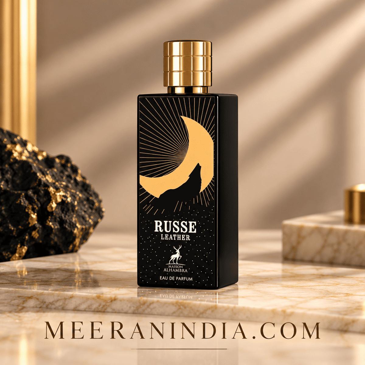 Maison Alhambra Russe Leather 100ml Eau De Parfum