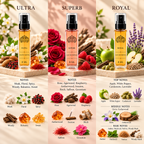 Royal, Ultra & Superb 8ml Each Bottle Combo Perfume