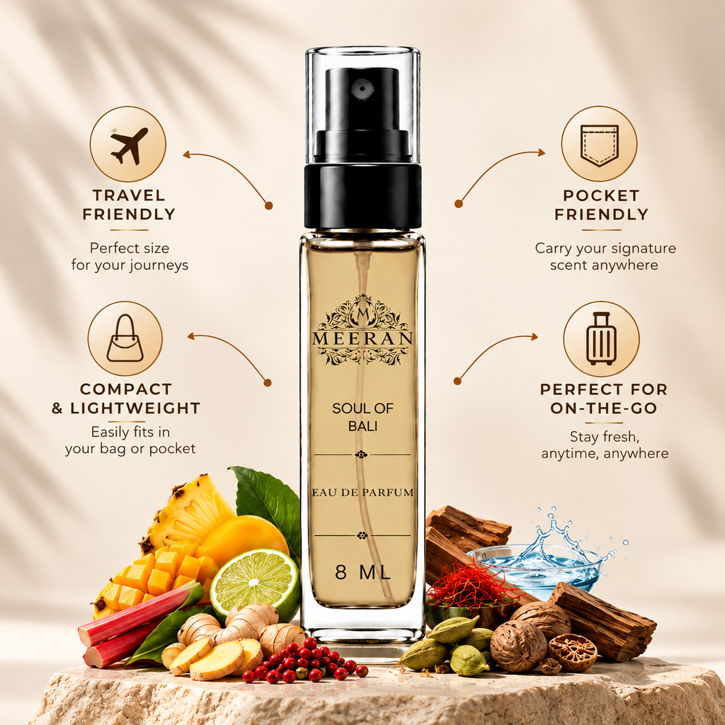 Swiss Arabian Soul Of Bali 8ML EXTRAIT DE PARFUM unisex Decanted From Original Bottle