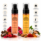 SUPERB & CLASSIC Perfume Gift Set for Men & Women (8ML Each) | Long Lasting Luxury Eau De Parfum Duo Pack | 30% Oil Concentration | Pocket Perfume Travel Size Fragrance Set