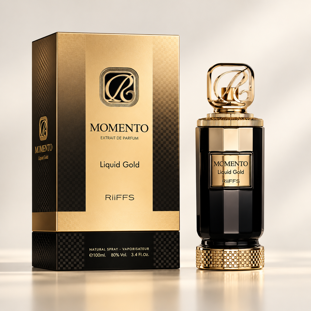 Riiffs Momento Liquid Gold Extrait De Parfum 100ml For Men & Women
