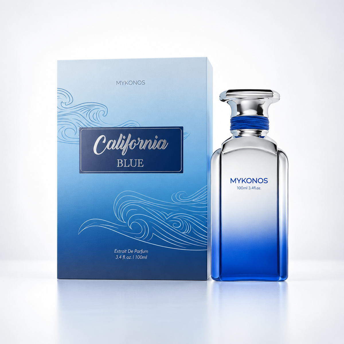 Mykonos California Blue For Men And Women Extrait De Parfum 100ml