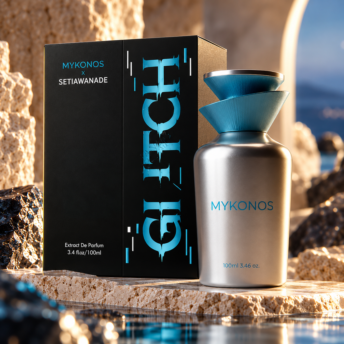 Mykonos X Setiawanade Glitch Extrait De Parfum 100ml For Man & Woman
