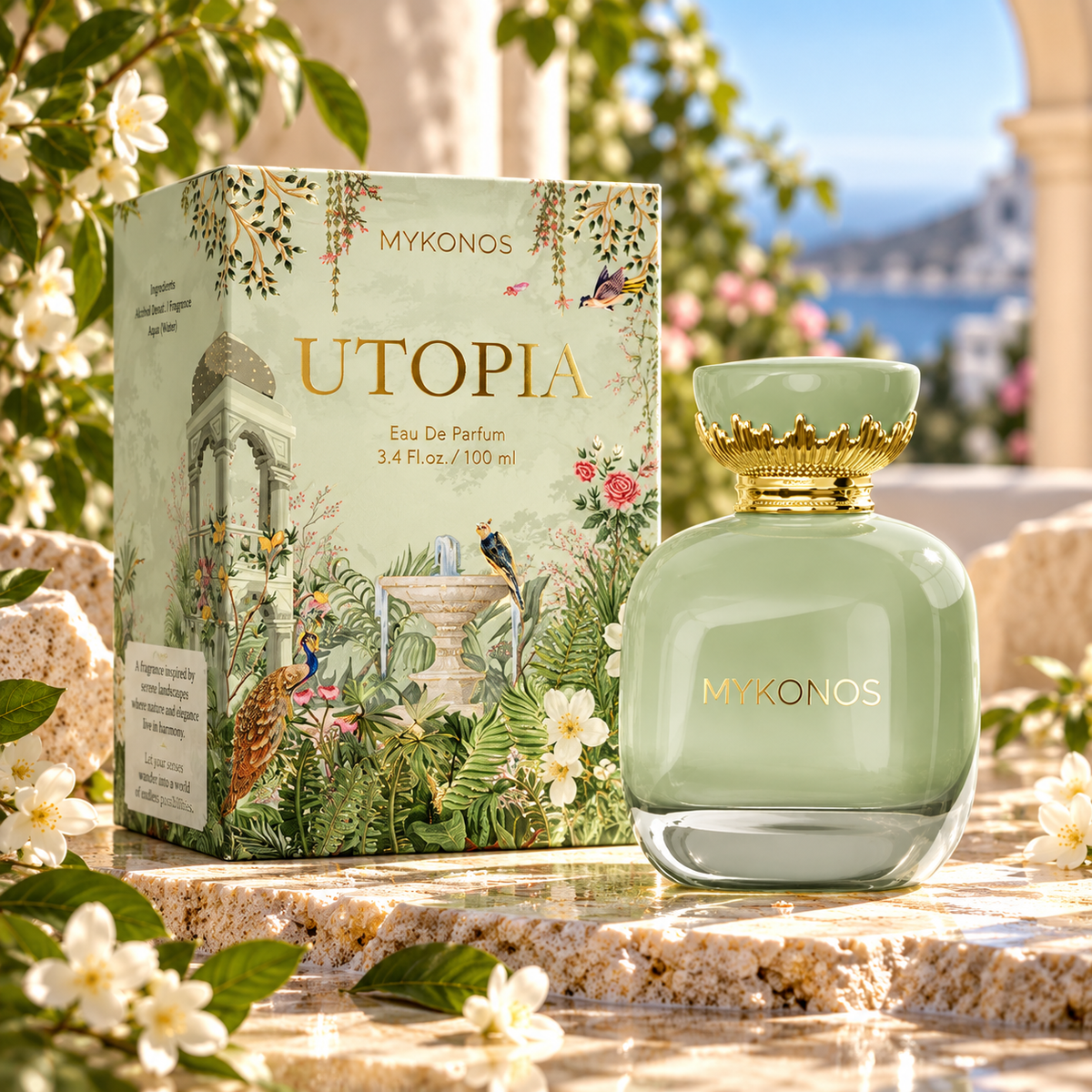 Mykonos Utopia Extrait De Parfum 100ml For Man & Woman