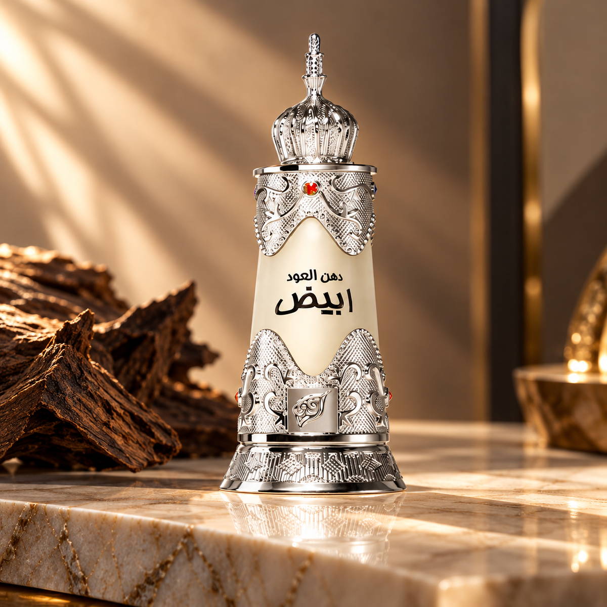 Afnan Dehn Al Oudh Abiyad Concentrated Perfume – 20 ml