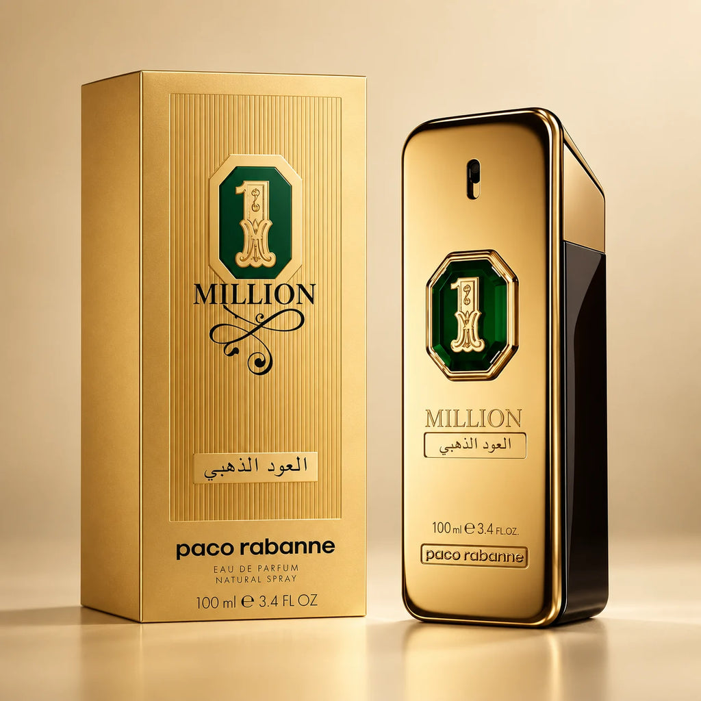 1 Million Golden Oud by Paco Rabanne Parfum Intense 100ml for Men