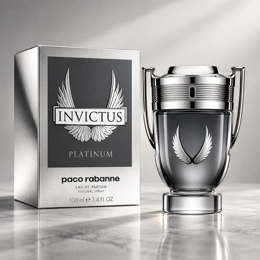 Invictus Platinum by Paco Rabanne Eau de Parfum 100ml for Men