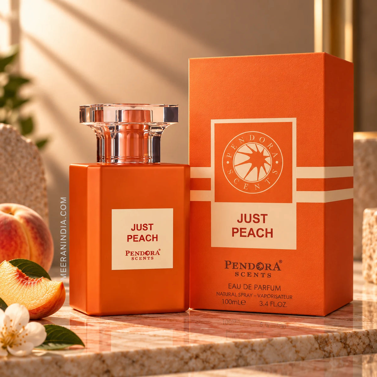 Paris Corner Pendora Scents Just Peach 100ml EDP For Men & Women