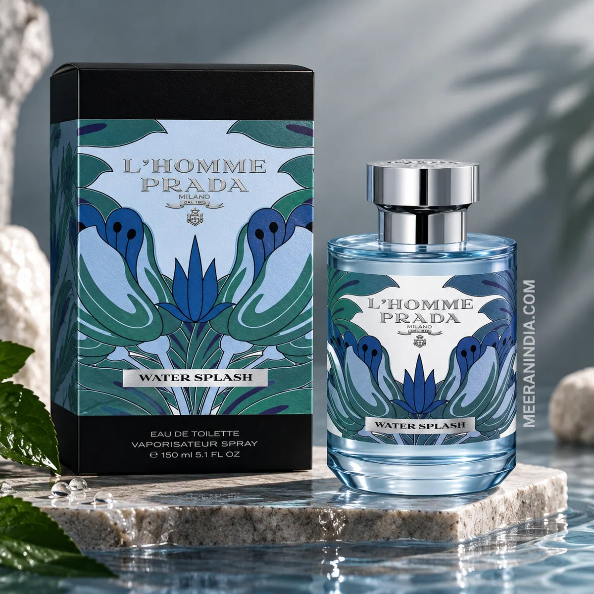 Prada Lhomme Water Splash EDT for Men 150ml