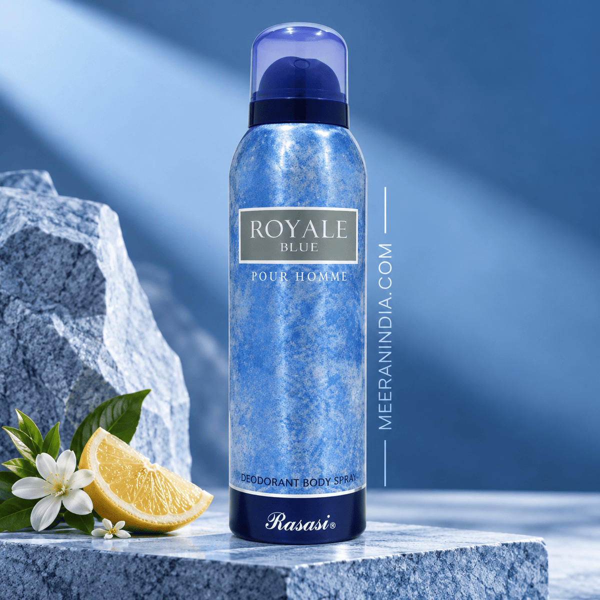 Rasasi Royal Blue deodorant spray 200ml for him