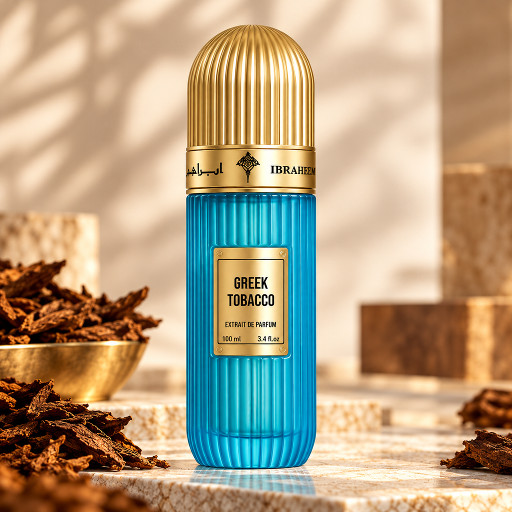Ibraheem Al Qurashi Greek Tobacco Extrait De Parfum 100ml For Men & Women